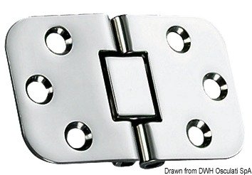 Cerniera a filo 68x42 mm - 38.460.79
